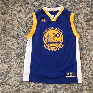 Boys golden state warriors curry jersey